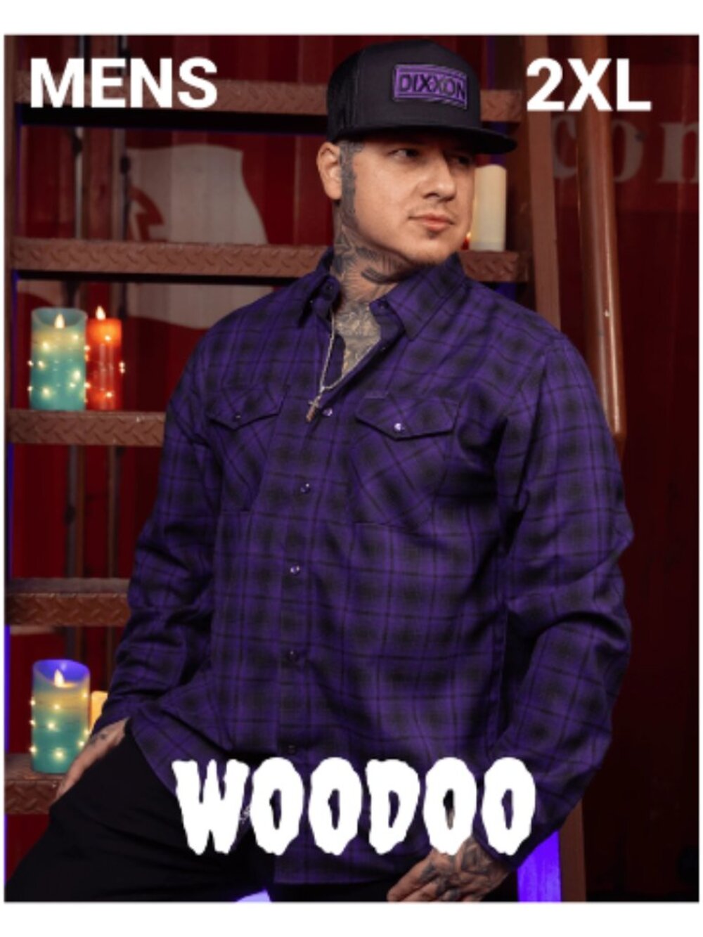 DIXXON Flannel WOODOO Flannel Shirt - Men's 2XL
